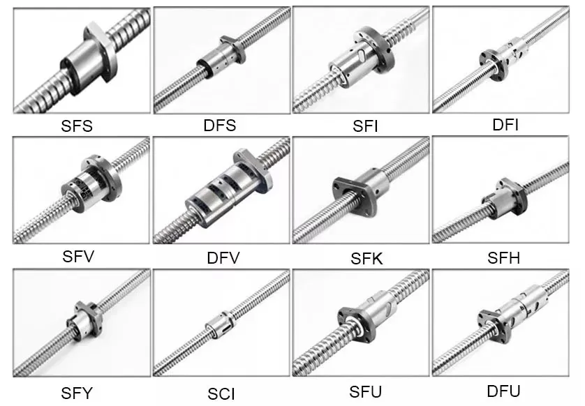 Pinsi ball screws